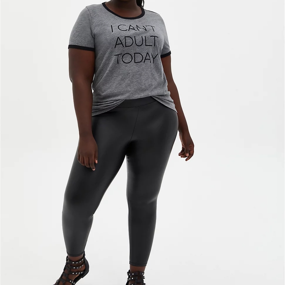 Torrid faux leather leggings